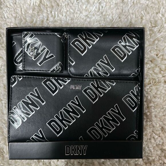 Dkny Women's Phoenix 3 in 1 Wallet Gift Box Set - Picture 2 of 4